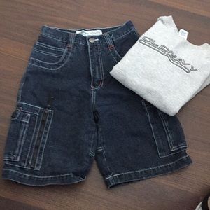 Blue jean short
